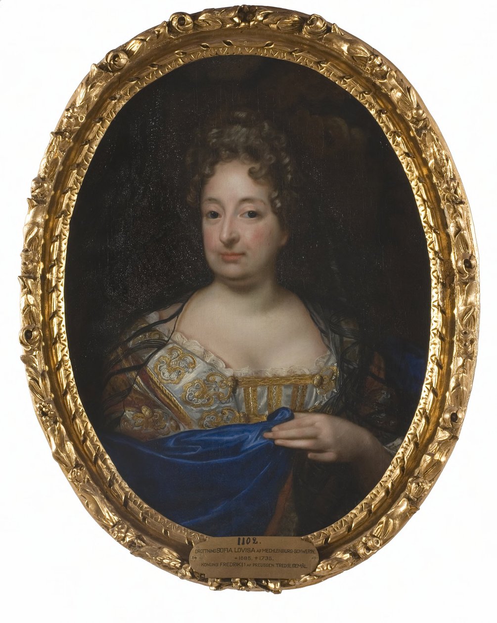 Sofia Carlota, 1668-1705, princesa do Palatinado, duquesa de Brunsvique-Luneburgo de David von Krafft