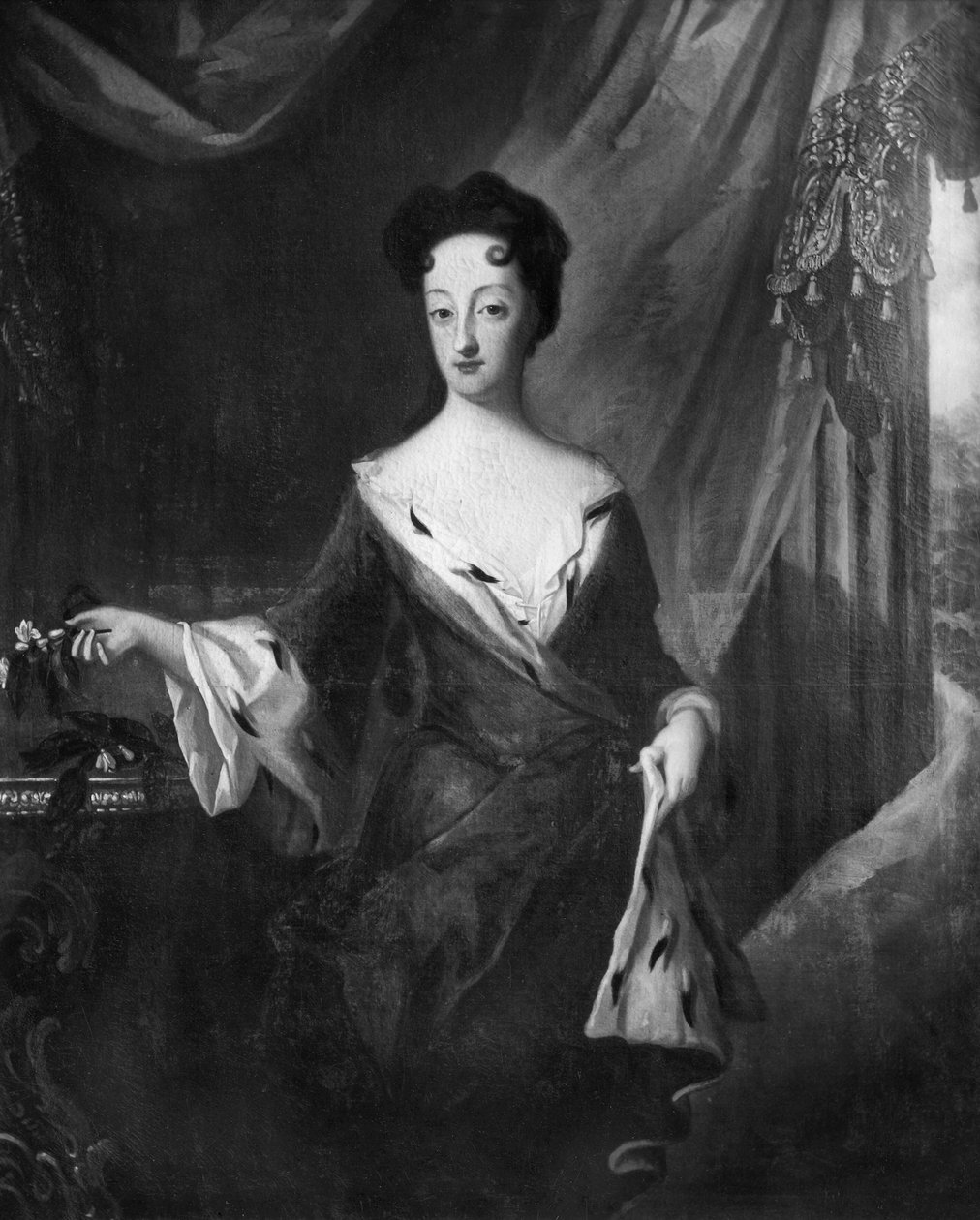 Ulrika Eleonora, a Jovem (1688-1741), rainha da Suécia, casada com Frederico I da Suécia de David von Krafft