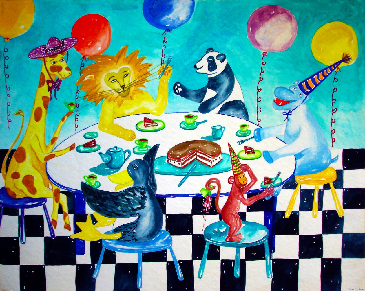 Aniversário de animais de Deborah Eve Alastra