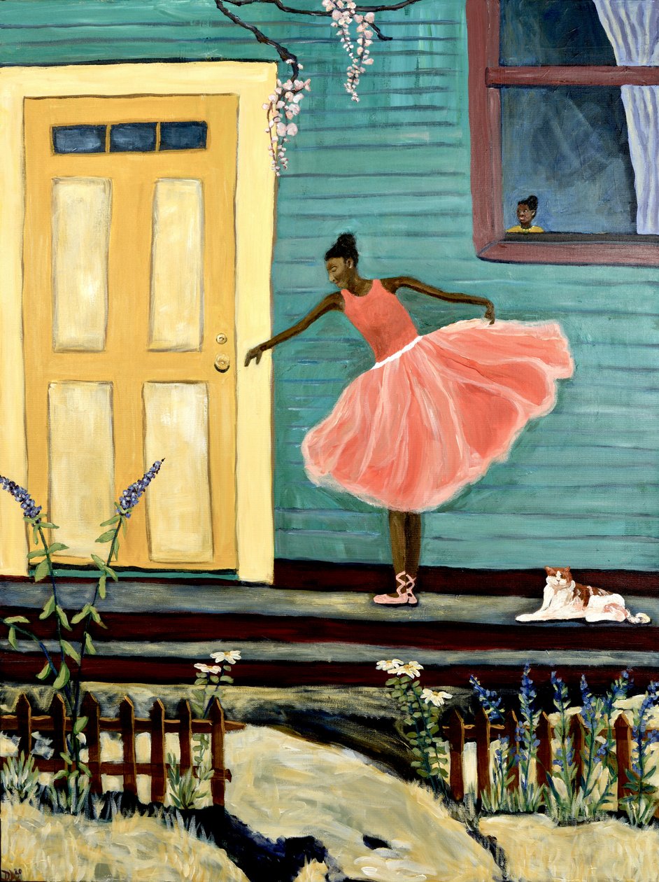 Em casa, 2020 (acrílico sobre tela) de Deborah Eve Alastra