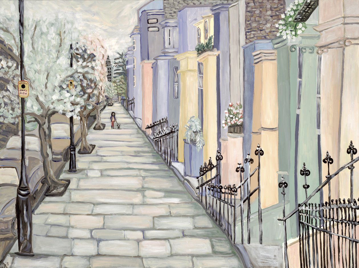 Kensington, 2017 (acrílico sobre tela) de Deborah Eve Alastra