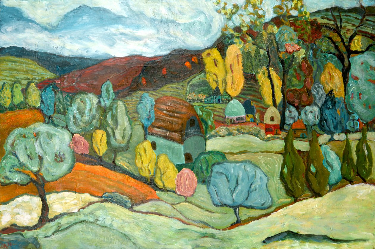 Aldeia outono, 2019 de Deborah Eve Alastra
