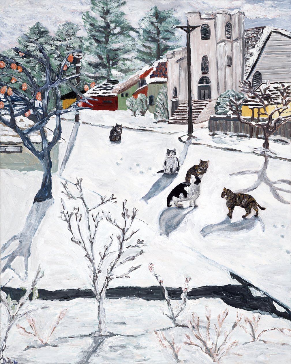 inverno, 2018 (acrílico sobre tela) de Deborah Eve Alastra