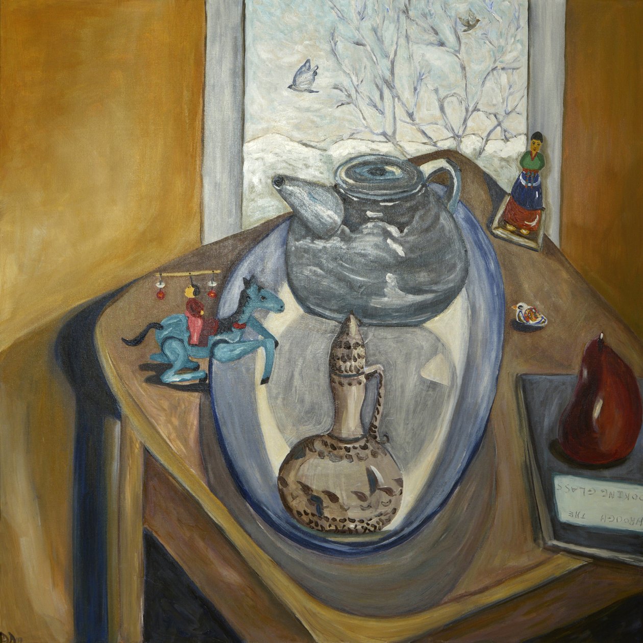 Sombras de inverno, 2015 (acrílico sobre tela) de Deborah Eve Alastra