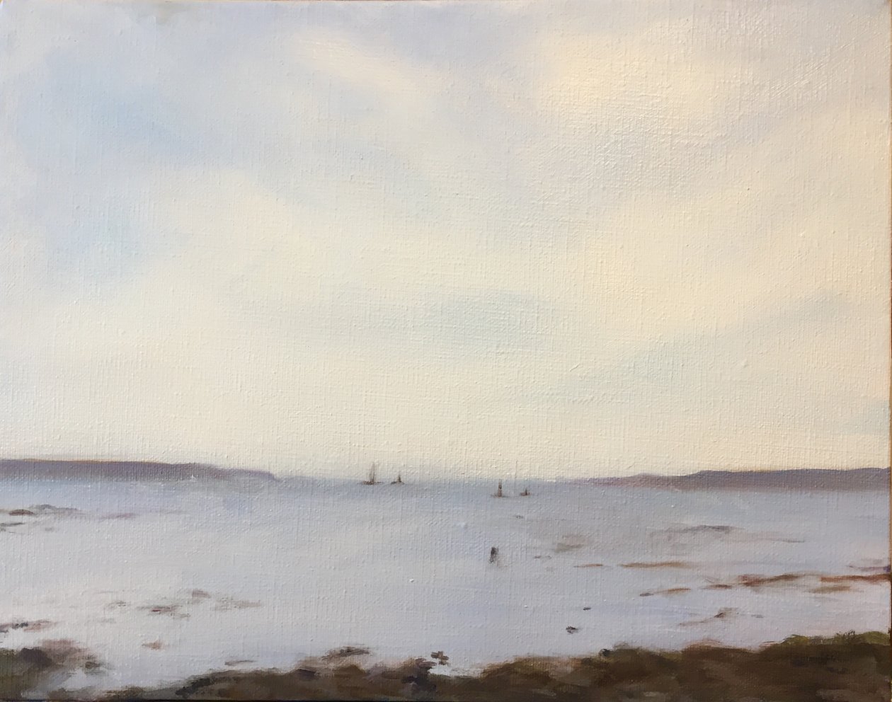 Calma, 2021 (óleo sobre tela) de Deborah Stevenson