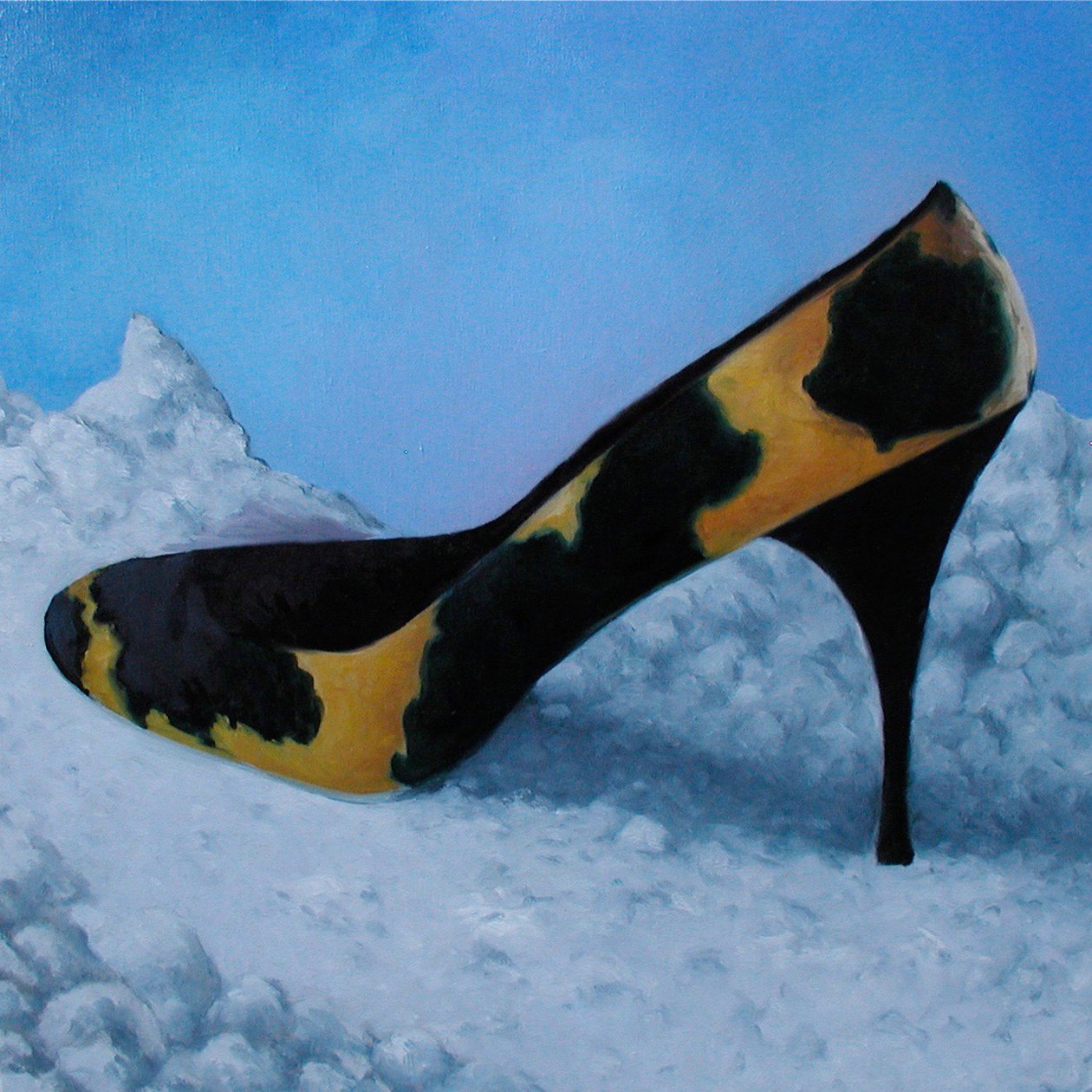 Salto alto, 2008 (óleo sobre tela) de Deborah Stevenson