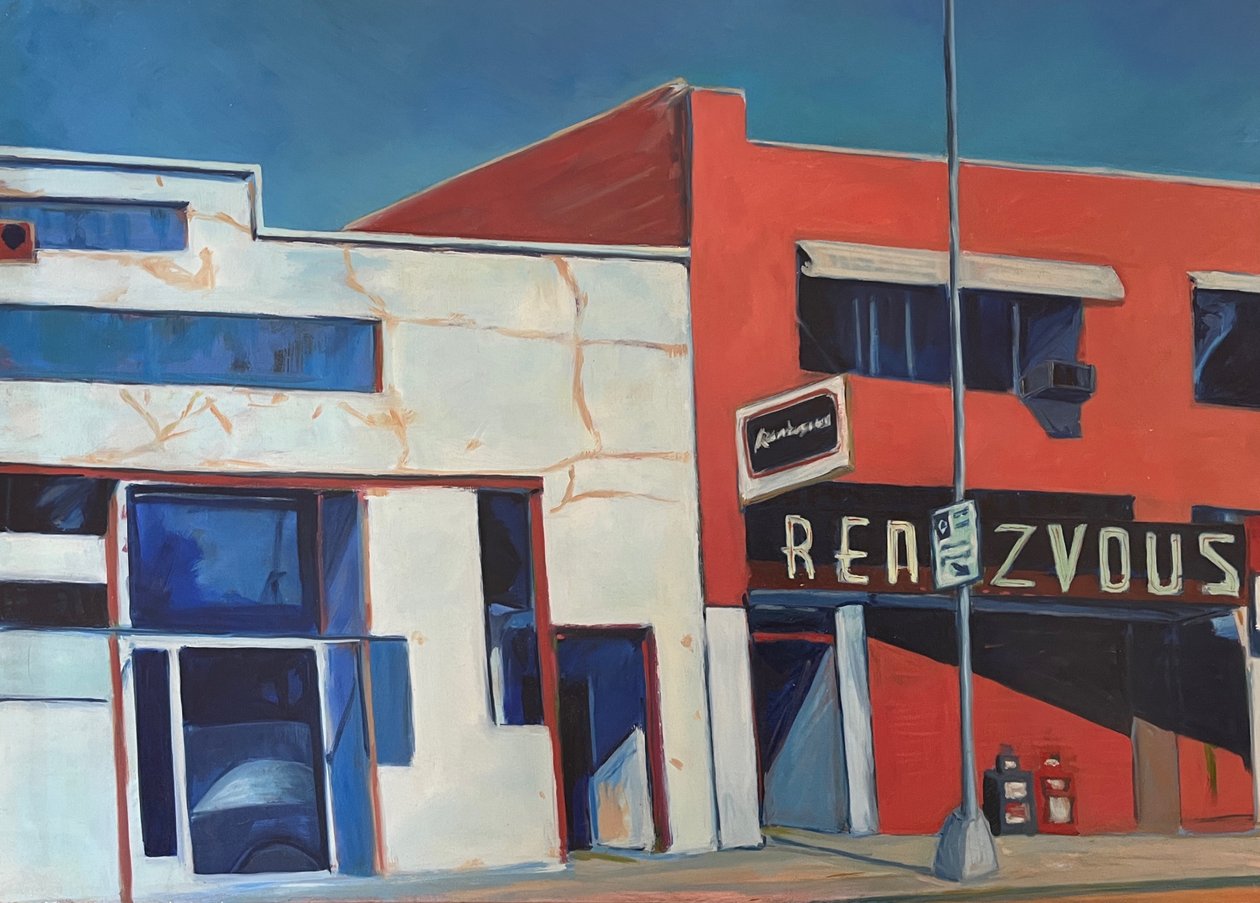 Rendezvous, 2004 (pintura) de Deborah Stevenson