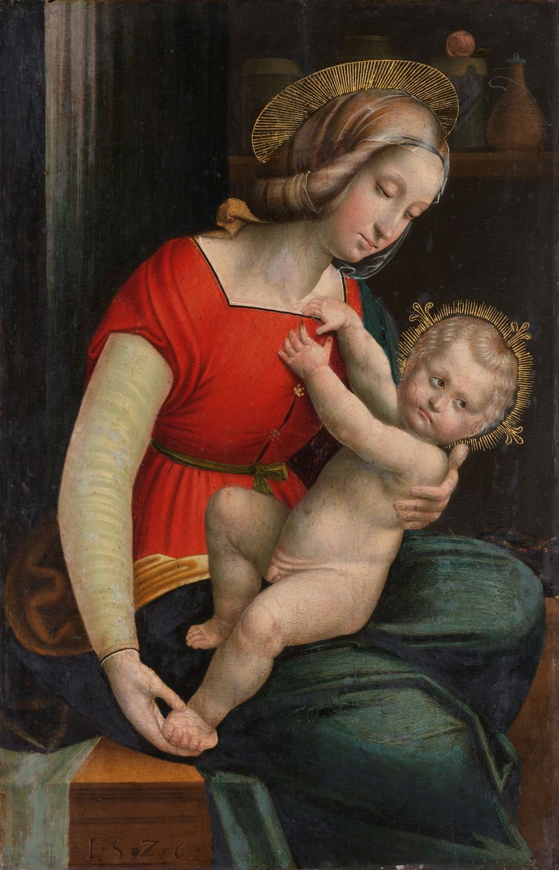 Nossa Senhora e o Menino de Defendente Ferrari