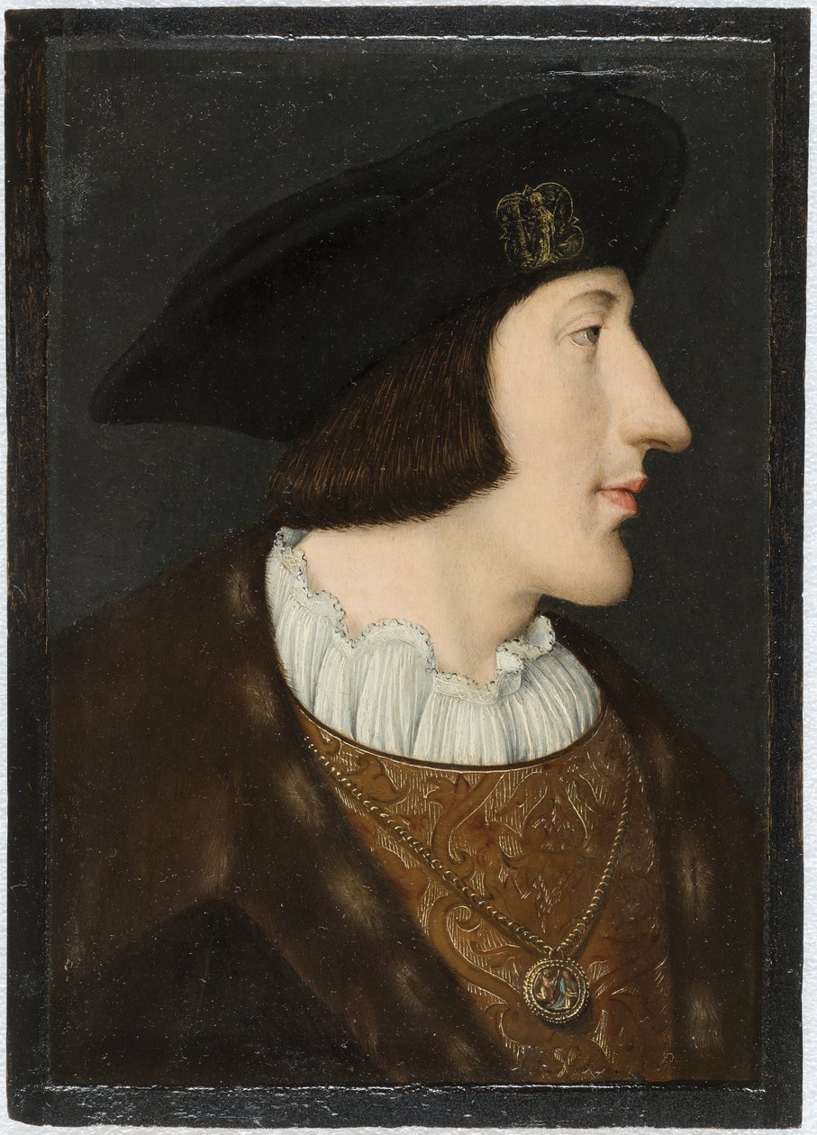 Retrato de Carlos III de Sabóia, chamado Bom, c.1518-21 de Defendente Ferrari