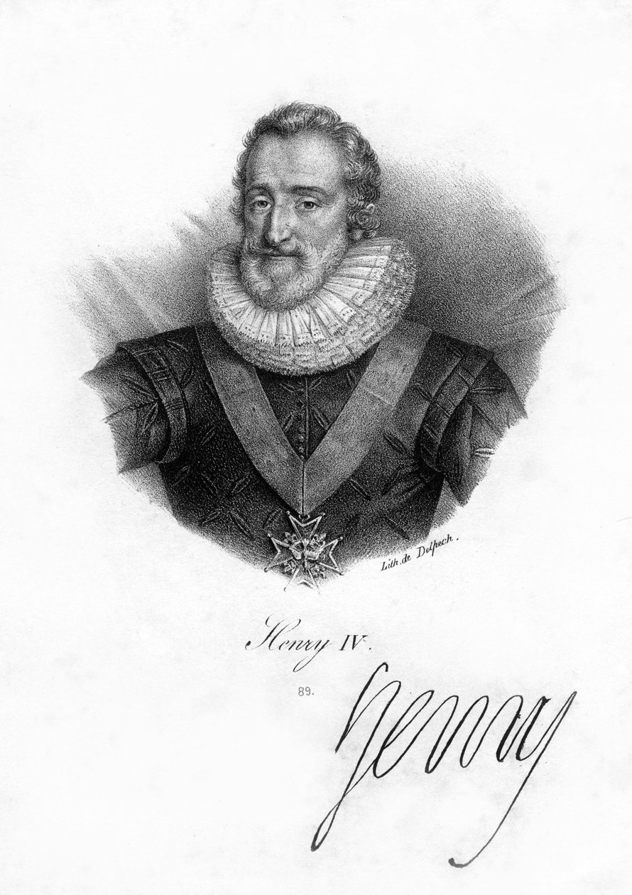 Henrique IV da França, 1553-1610. de Delpech