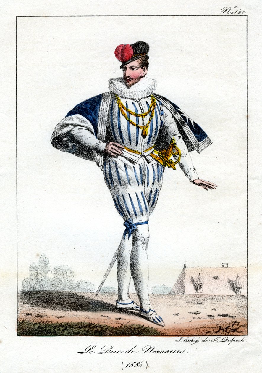 Jacques de Savoie, 2º duque de Nemours, 1580, c1795-1825. de Delpech