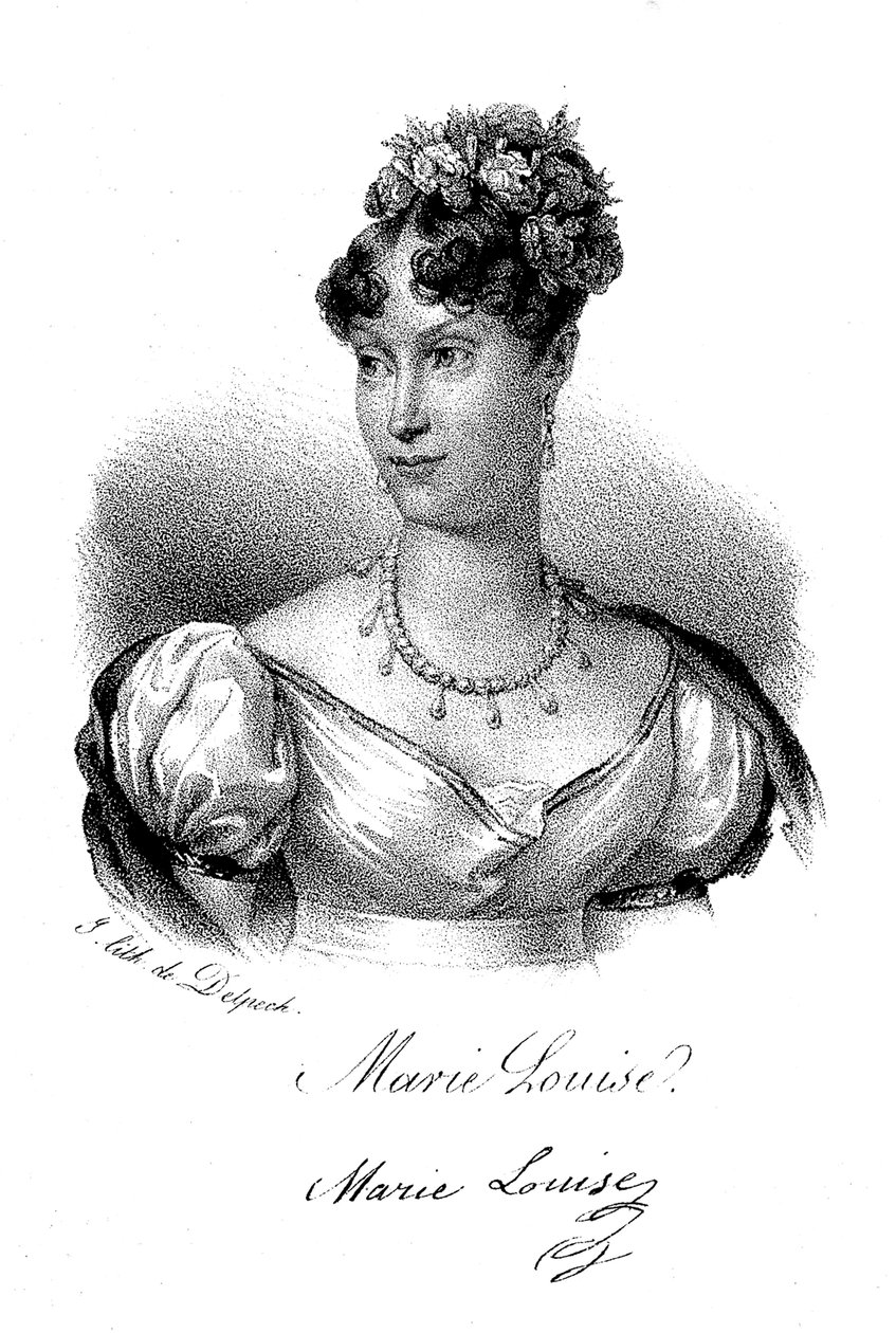 Marie-Louise, imperatriz dos franceses, c1830 de Delpech