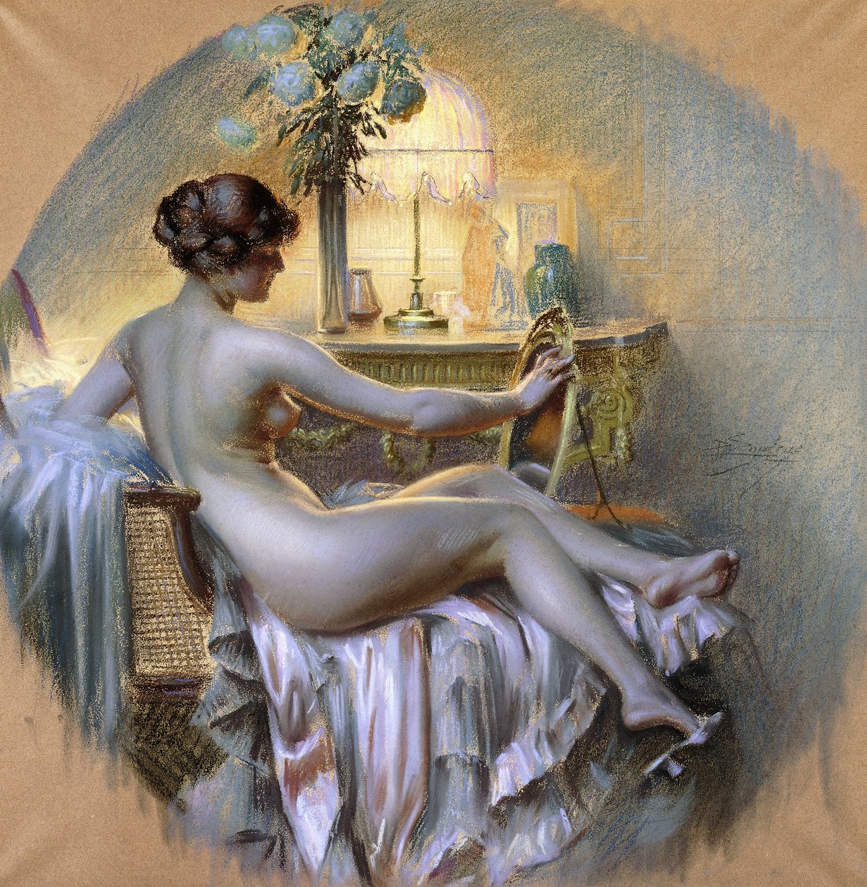 O banheiro de Delphin Enjolras