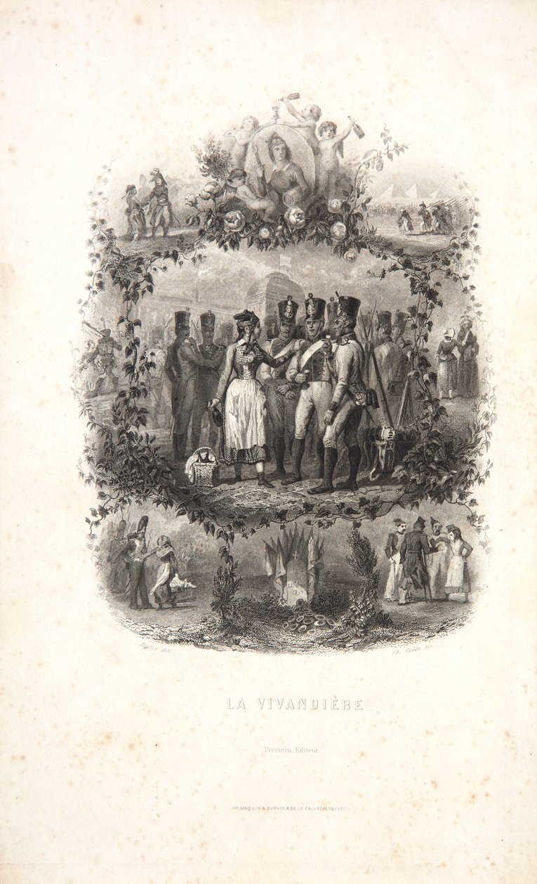 The Vivandiere de Denis Auguste Marie Raffet