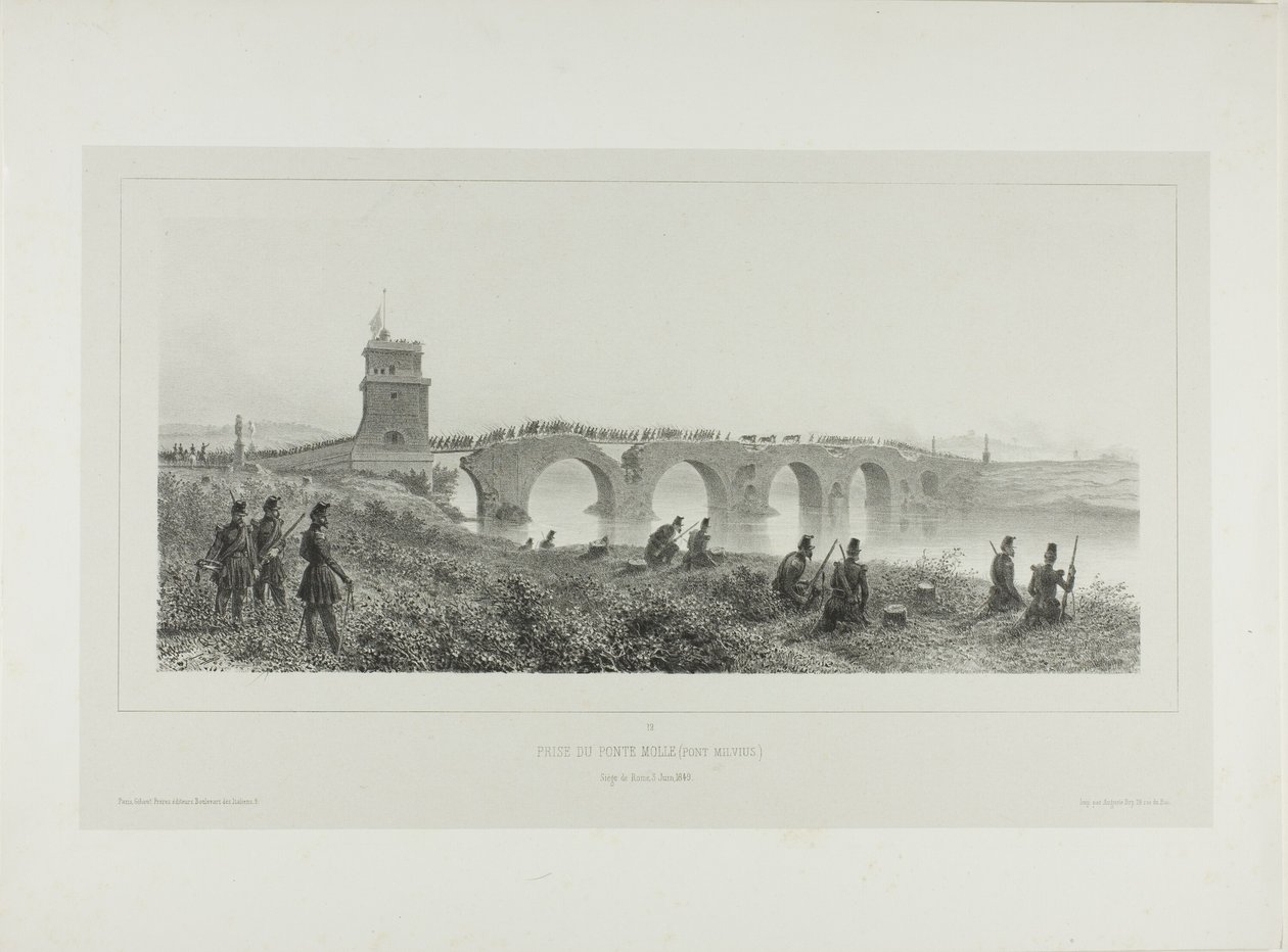 Captura da ponte de Molle de Denis Auguste Marie Raffet