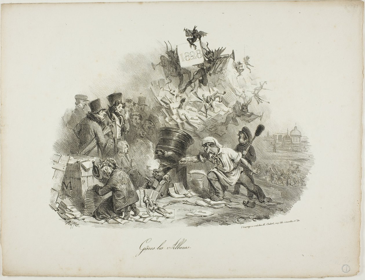 Gâres les Albums de Denis Auguste Marie Raffet