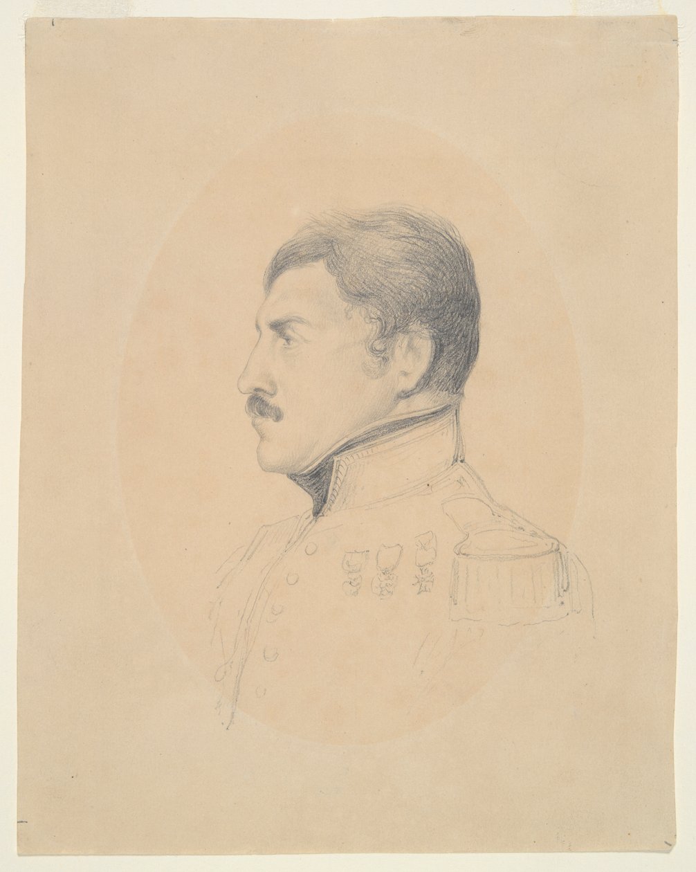 Retrato do General Pelissier de Denis Auguste Marie Raffet