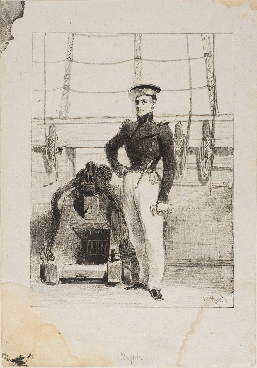 Marinha Real, Tripulação de Linha, Alferes de Navio de Denis Auguste Marie Raffet