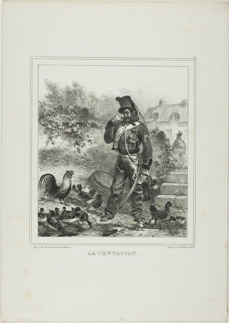 Tentação de Denis Auguste Marie Raffet