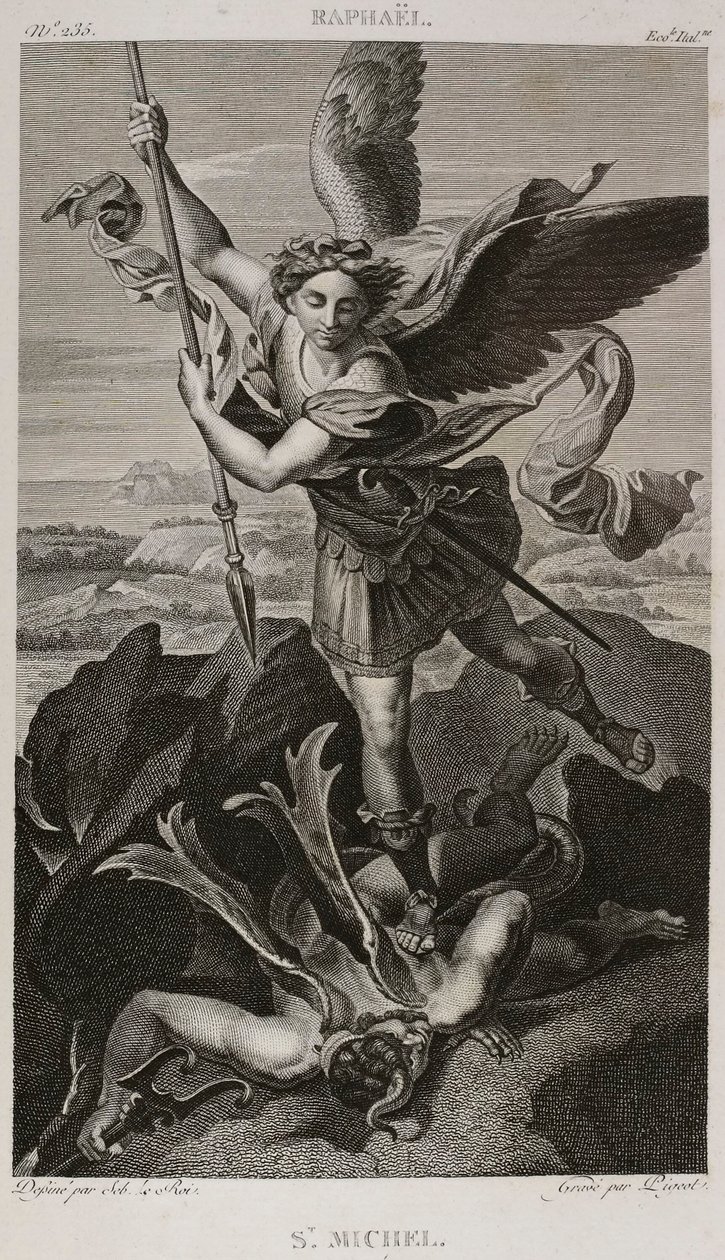 Denis-Sébastien Leroy et Pigeot - São Miguel, segundo Rafael - 1802-1815 de Denis Sebastien Leroy