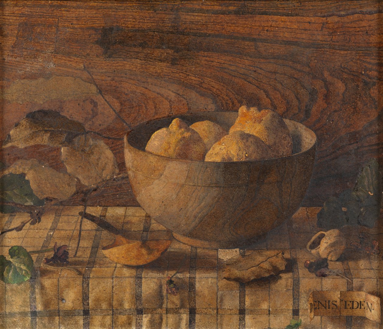 A tigela dos limões (Óleo sobre tela) de Denis William Eden