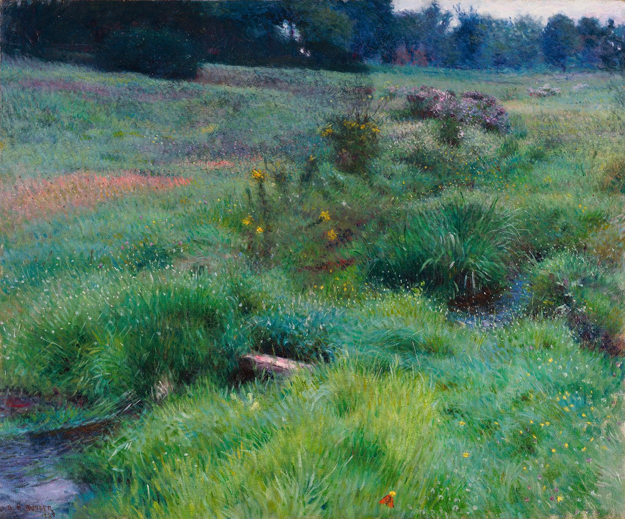 The Brook em Medfield de Dennis Miller Bunker
