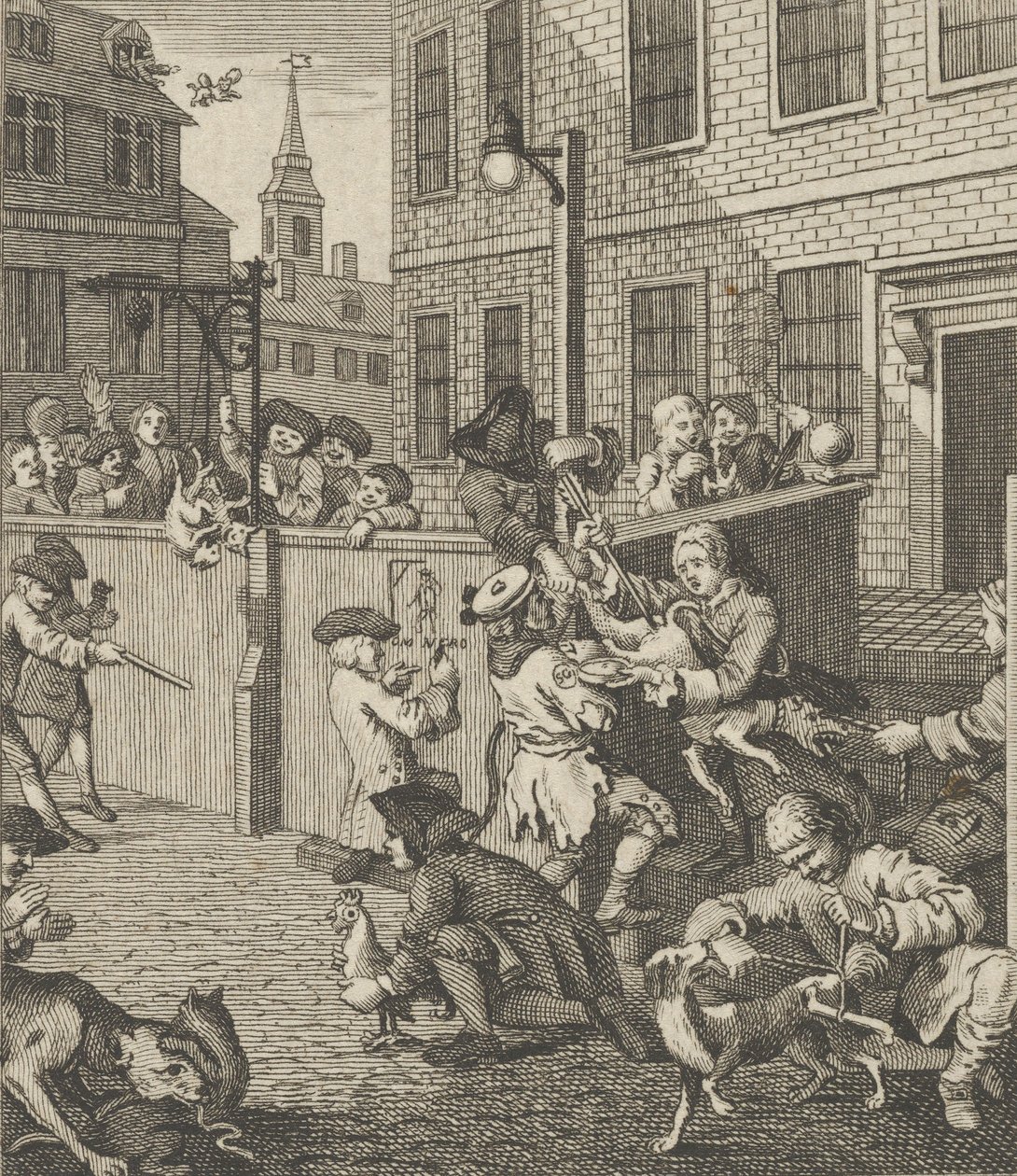 O primeiro estágio da crueldade, ca. 1800. de Dent