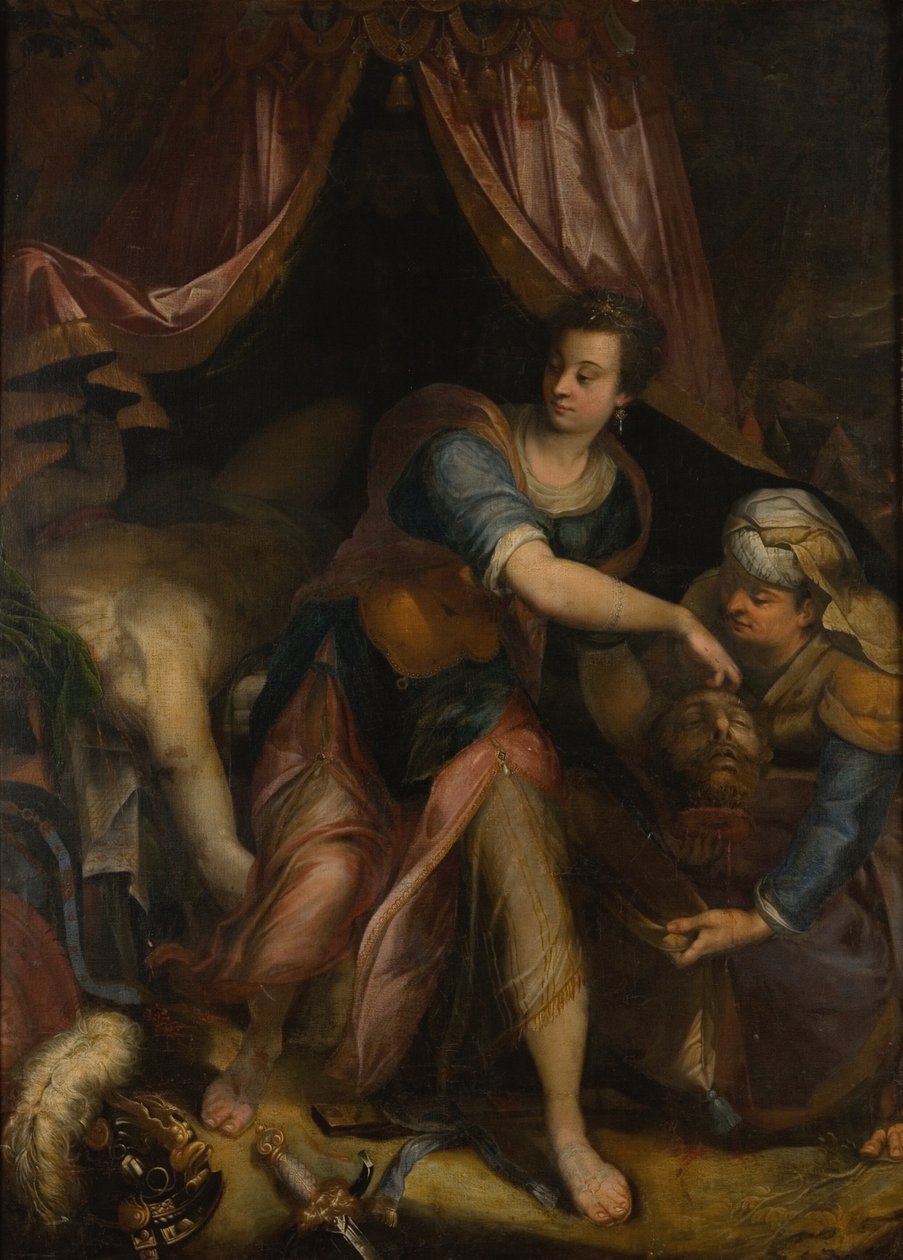 Judite com a Cabeça de Holofernes de Denys Calvaert