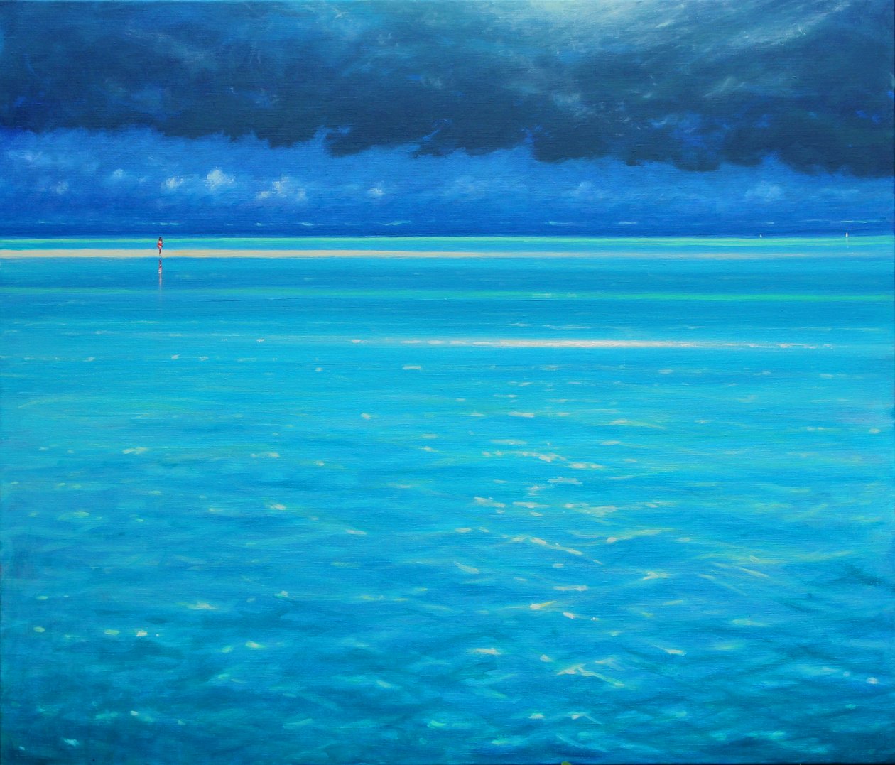 Dreams Of Paradise, 2020 (Óleo sobre Tela) de Derek Hare