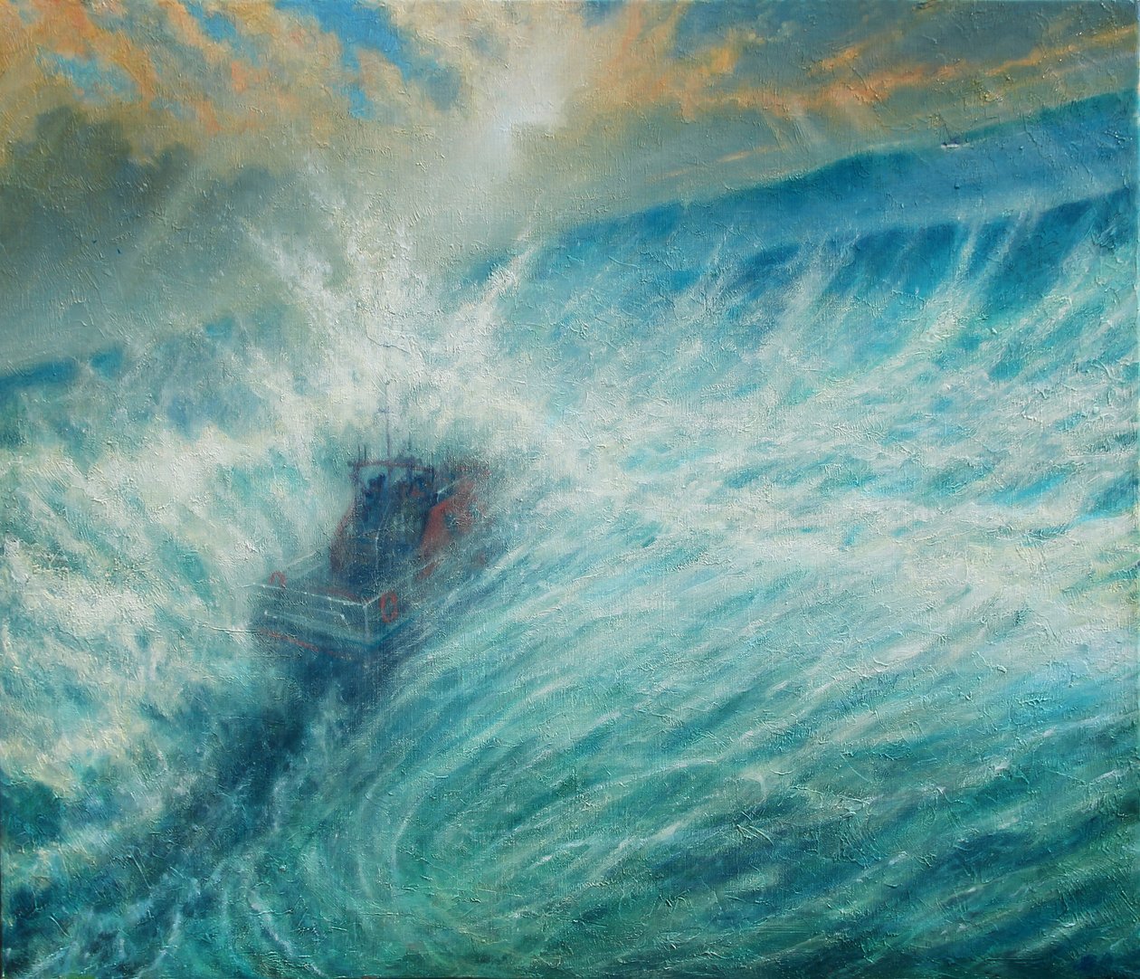 Para Aqueles Em Perigo, 2019 (Óleo sobre Tela) de Derek Hare