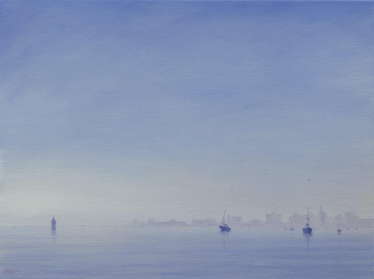 Porto de Mumbai (óleo no canva) de Derek Hare