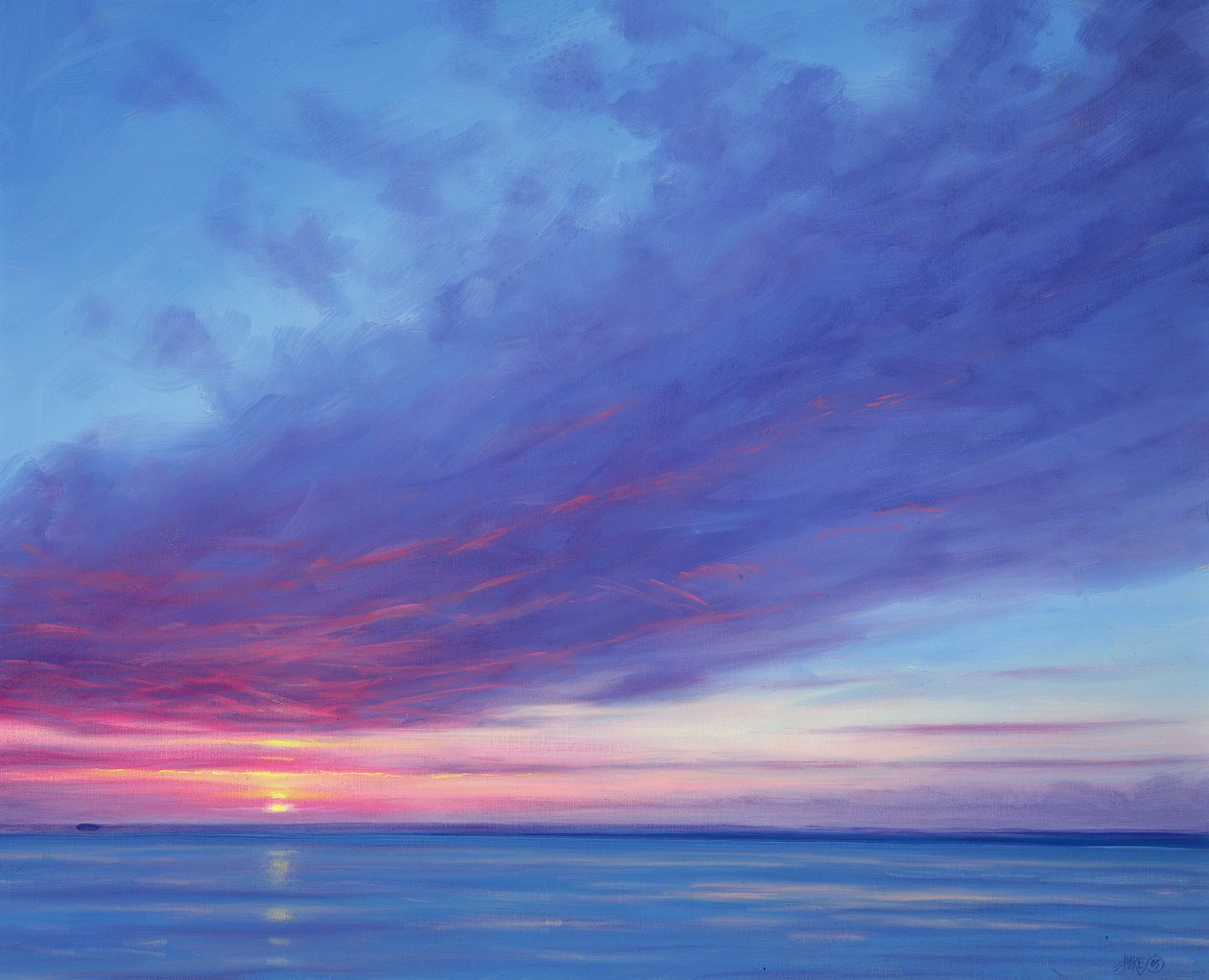 Nascer do sol em Treasure Cay de Derek Hare