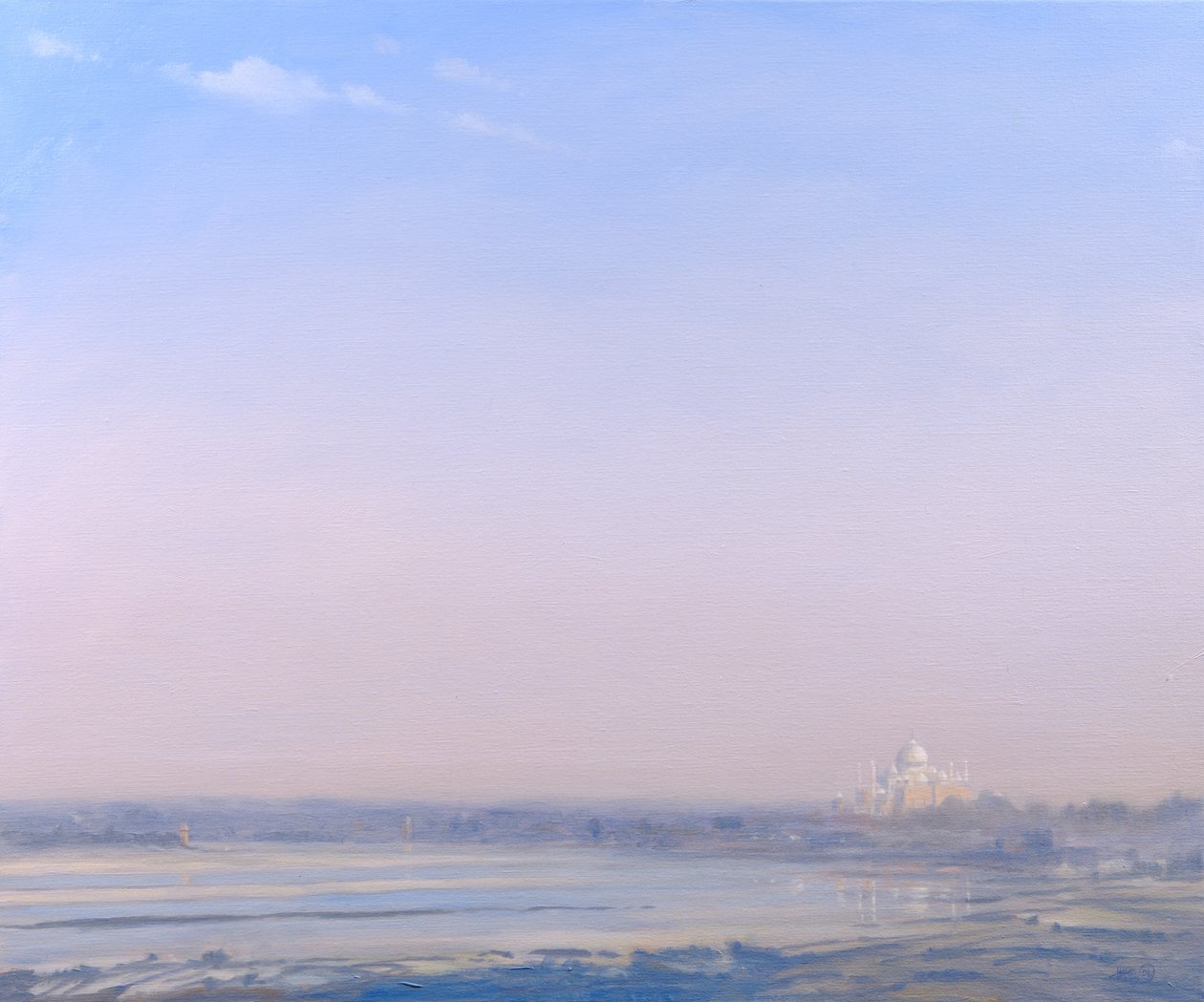 Taj Mahal de Agra Fort de Derek Hare