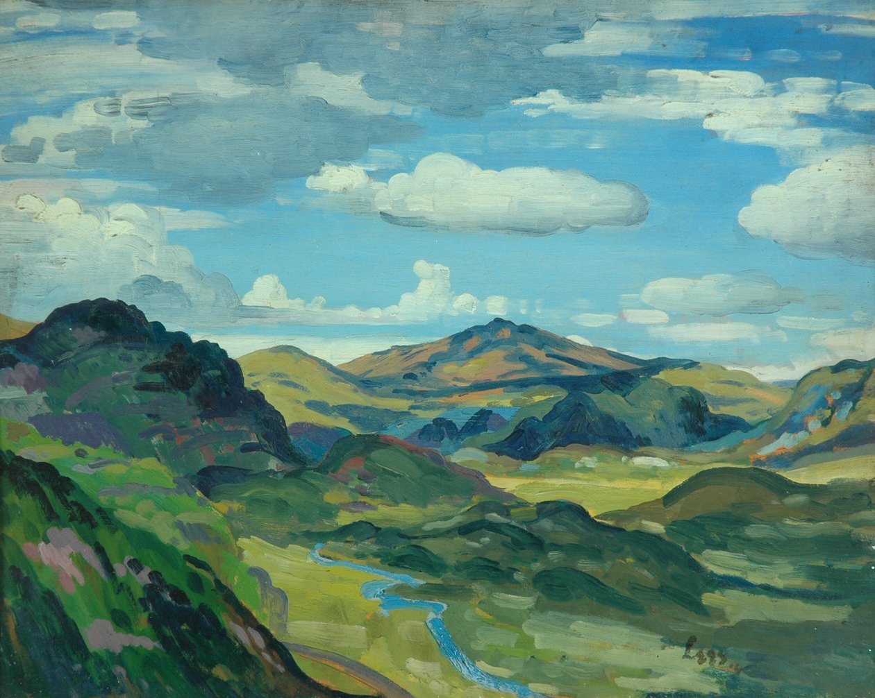 Paisagem, c.1919 de Derwent Lees