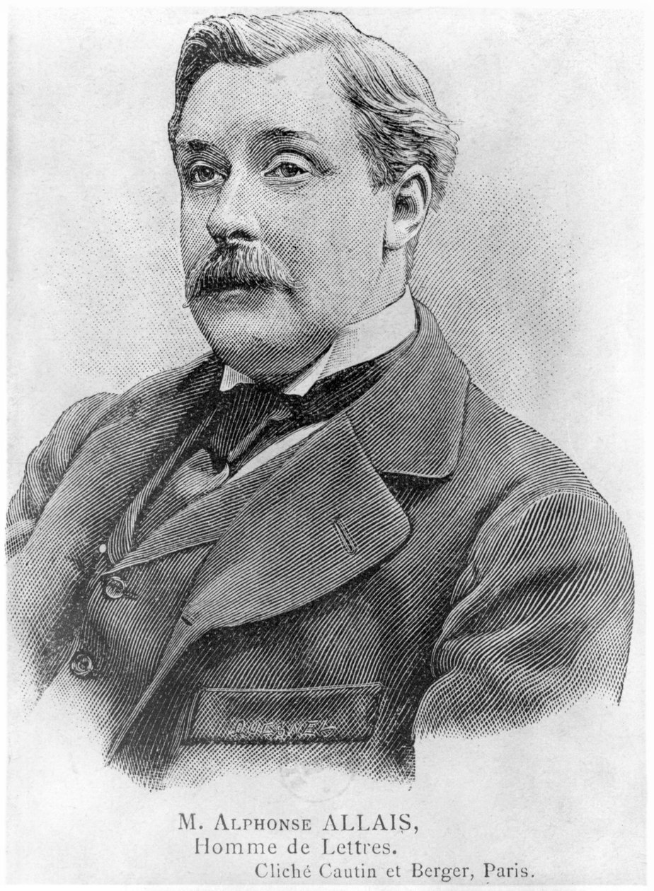 Alphonse Allais (1855-1905) final do século XIX de Desire Mathieu Quesnel
