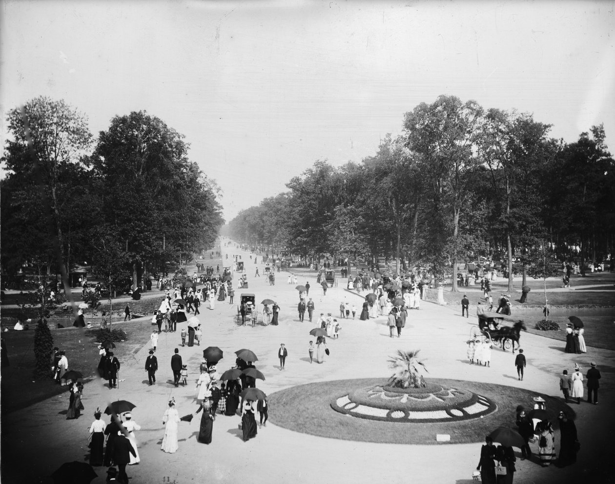 Vista geral, Los Angeles, Califórnia, c.1880-99 de Detroit Publishing Co.