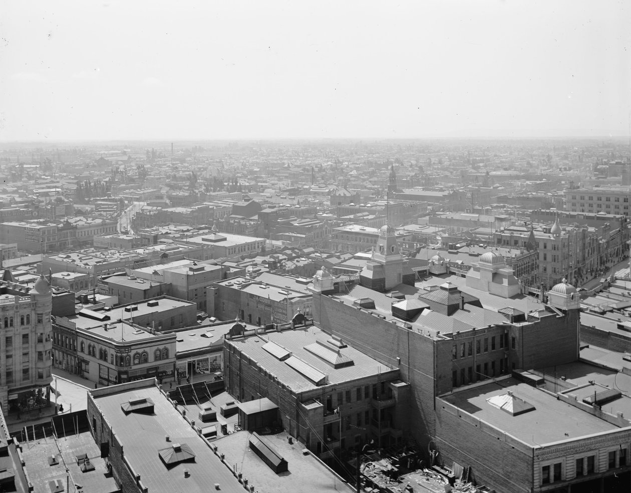 Vista geral, Los Angeles, Califórnia, c.1880-99 de Detroit Publishing Co.