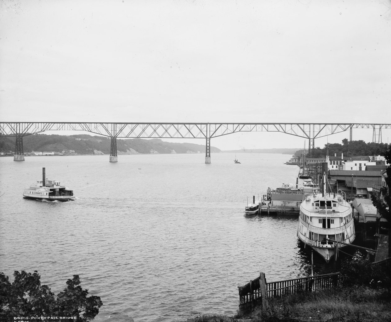 Pokeepsie, (poughkeepsie), ponte, nova iorque, c.1880-97 de Detroit Publishing Co.