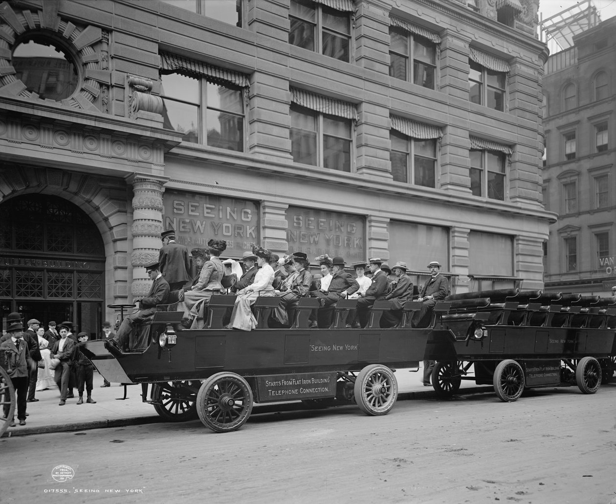 Vendo Nova York, 1904 de Detroit Publishing Co.