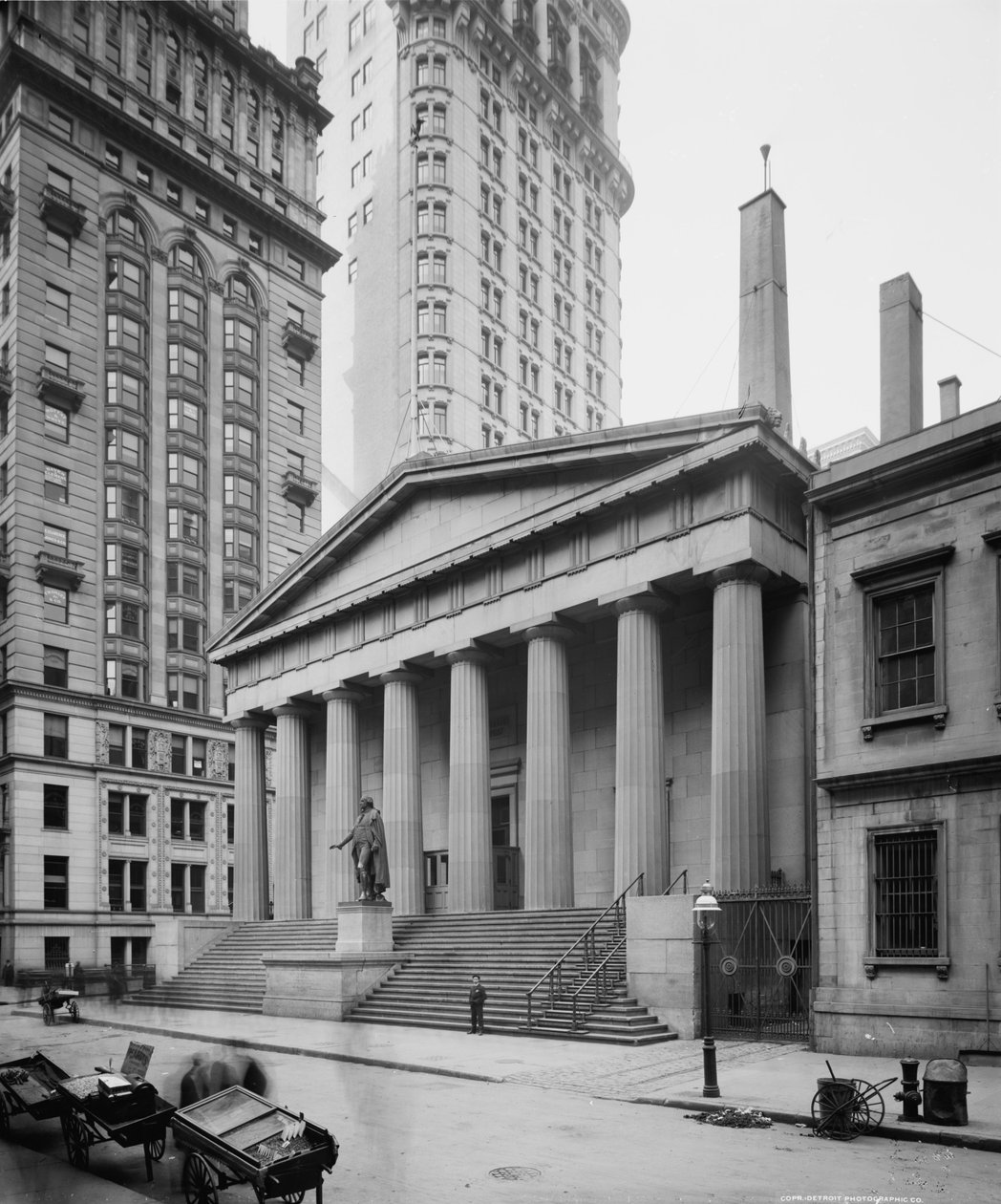 Sub Tesouro dos EUA, Nova York, NY, c.1905 de Detroit Publishing Co.