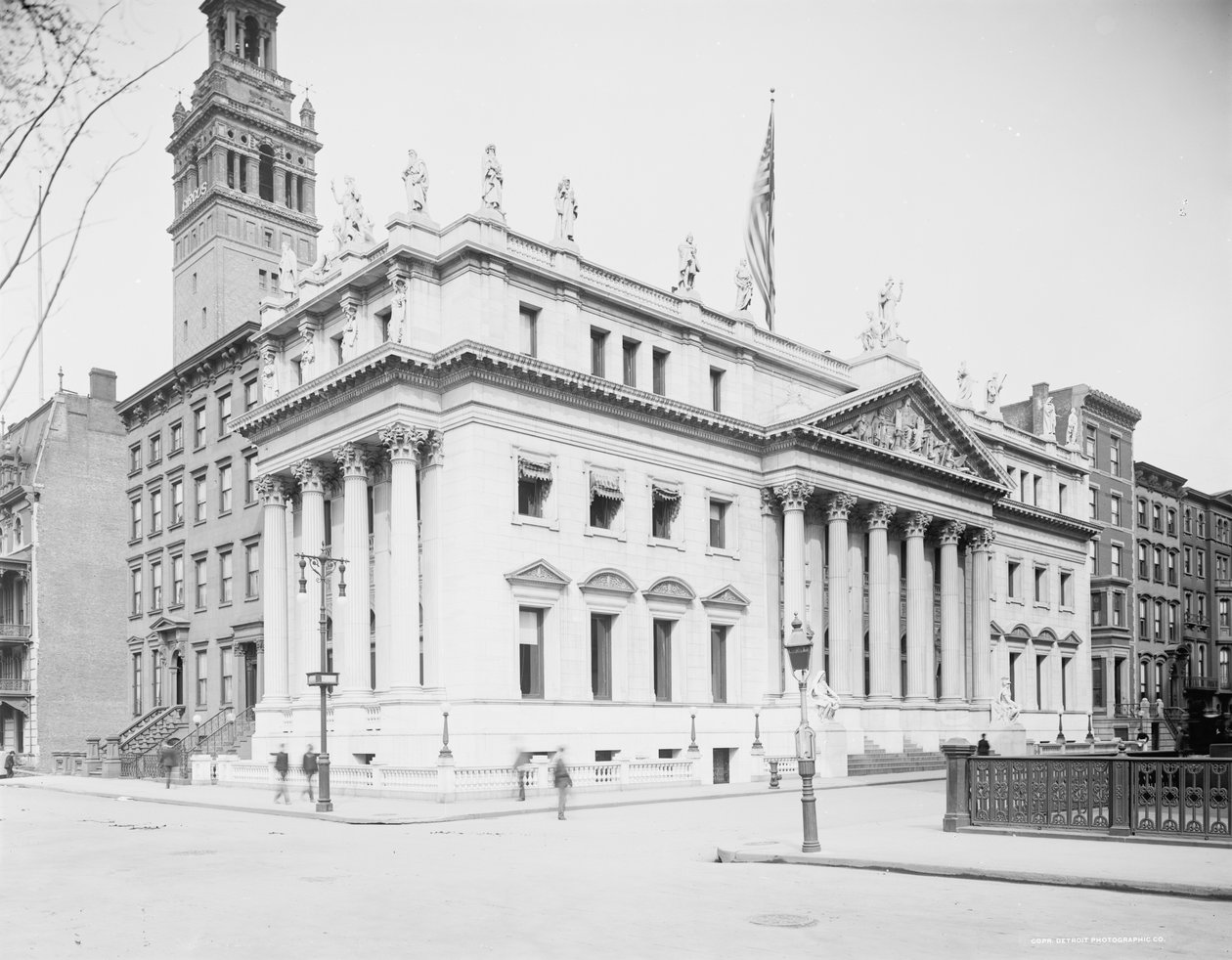 Appellate Court Building, New York, c.1903 (foto a p/b) de Detroit Publishing Co.