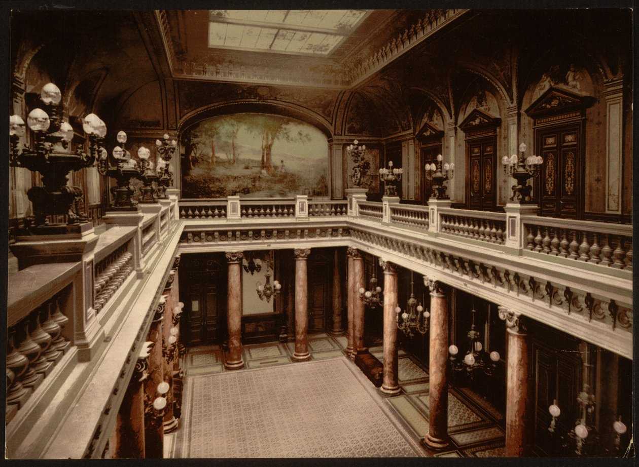 Entrada do cassino, Atrium, Monte Carlo, Riviera de Detroit Publishing Co.