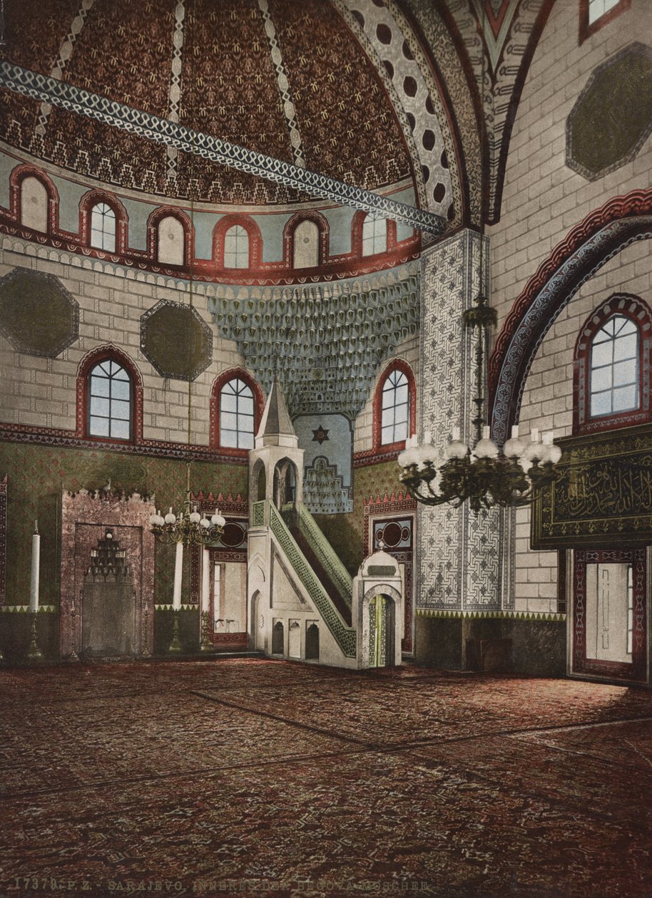 Mesquita Gazi Husrev-beg, Sarajevo, 1905 de Detroit Publishing Co.
