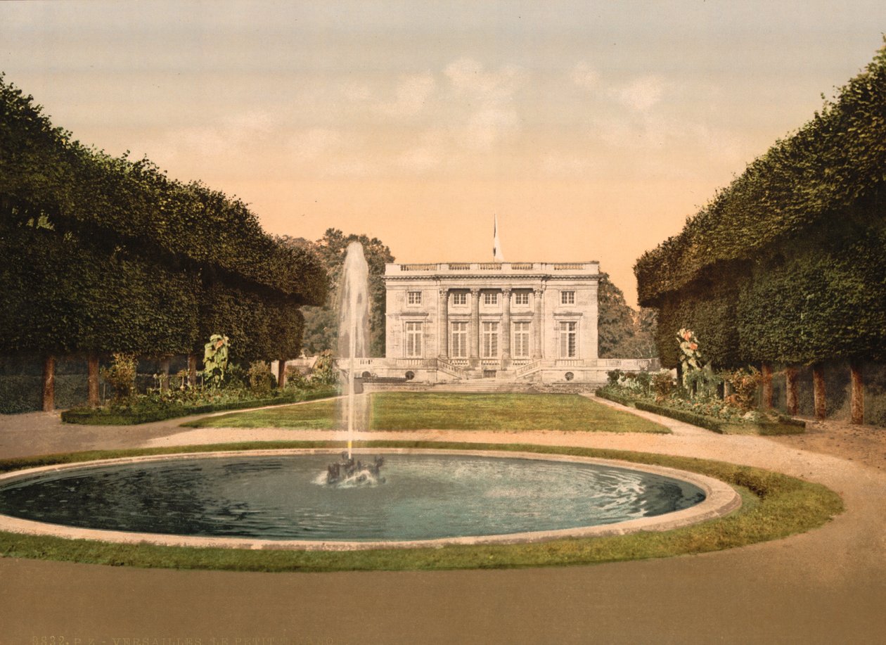Petit Trianon, Versalhes, c.1890-1900 de Detroit Publishing Co.