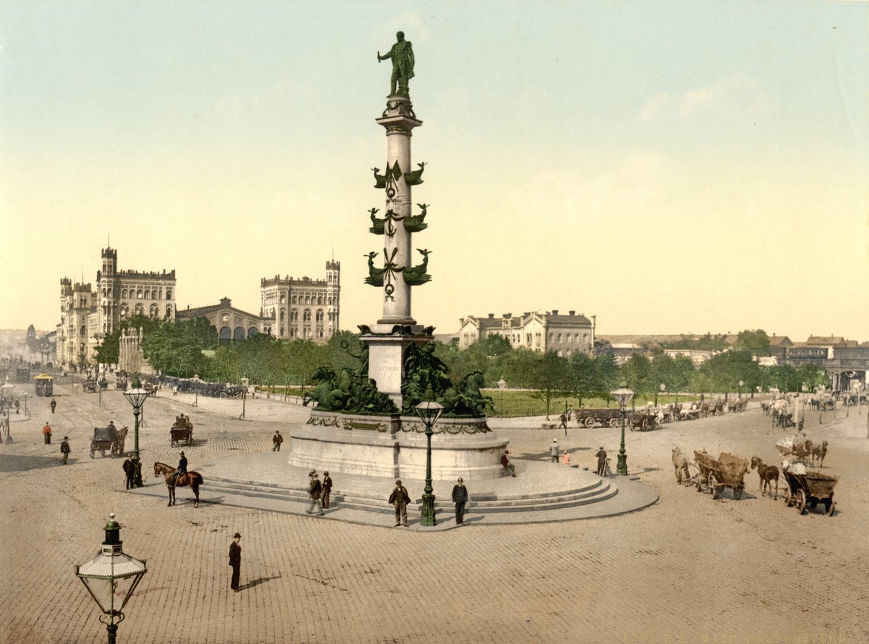 O Praterstern, Viena, Austro-Hungria, c.1900 de Detroit Publishing Co.