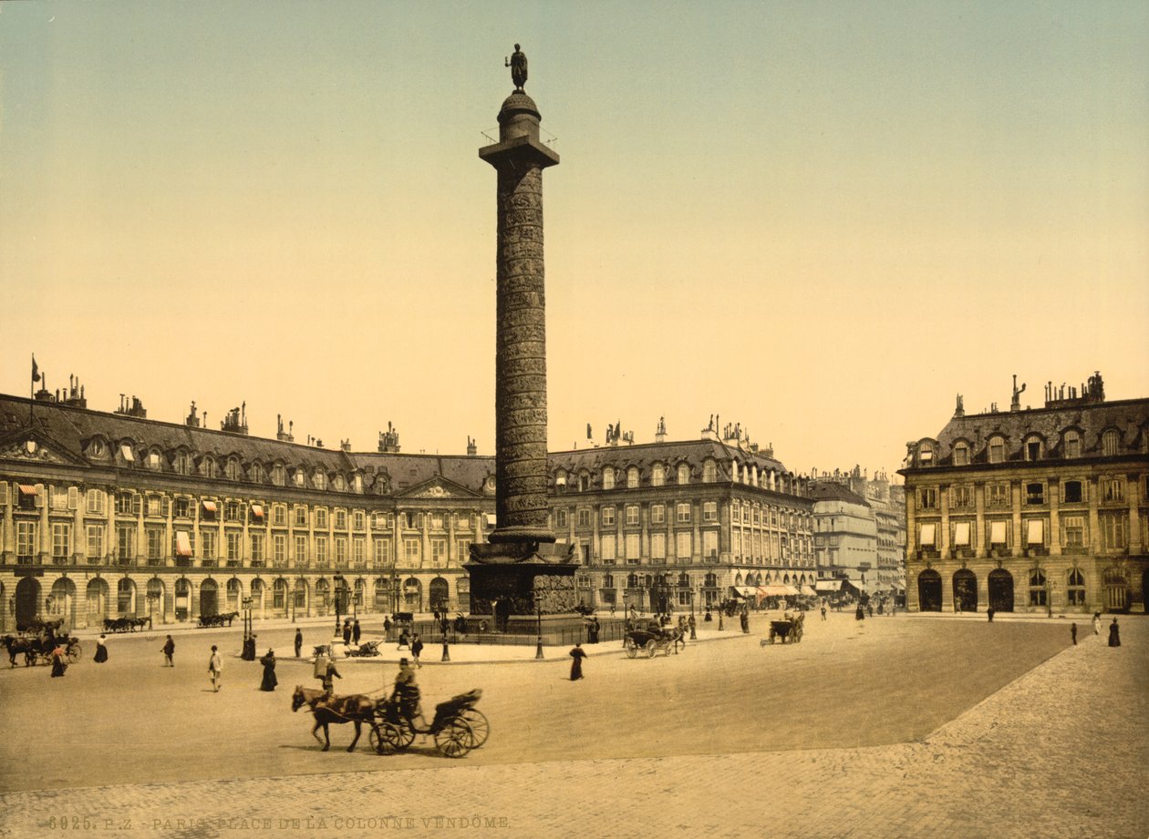 Place Vendome, Paris, c.1900 (photochrom) de Detroit Publishing Co.