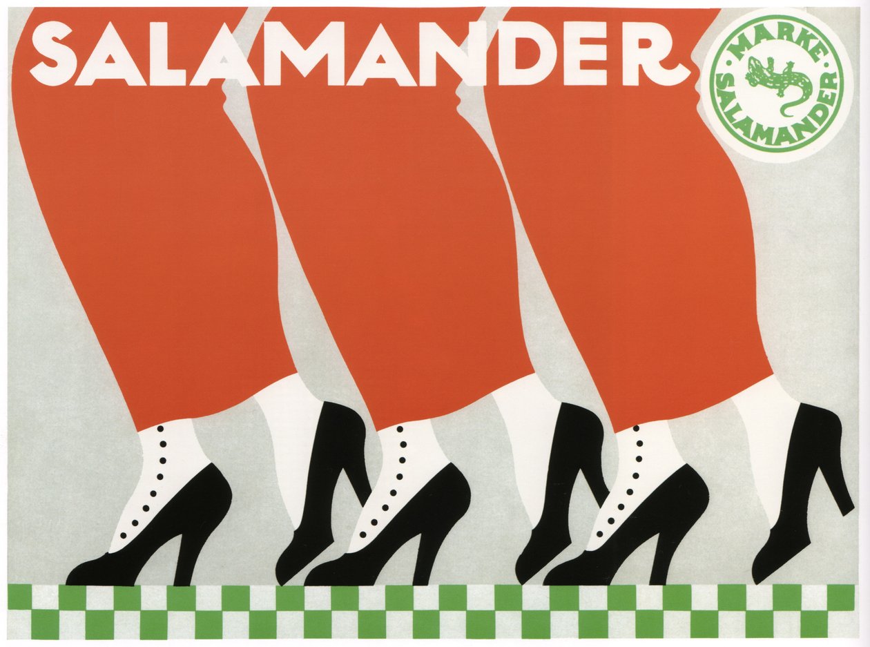 Sapatos de salamandra, 1912 de Deutsch