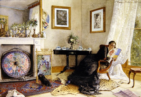 Interior com o Artista de Dewey Bates