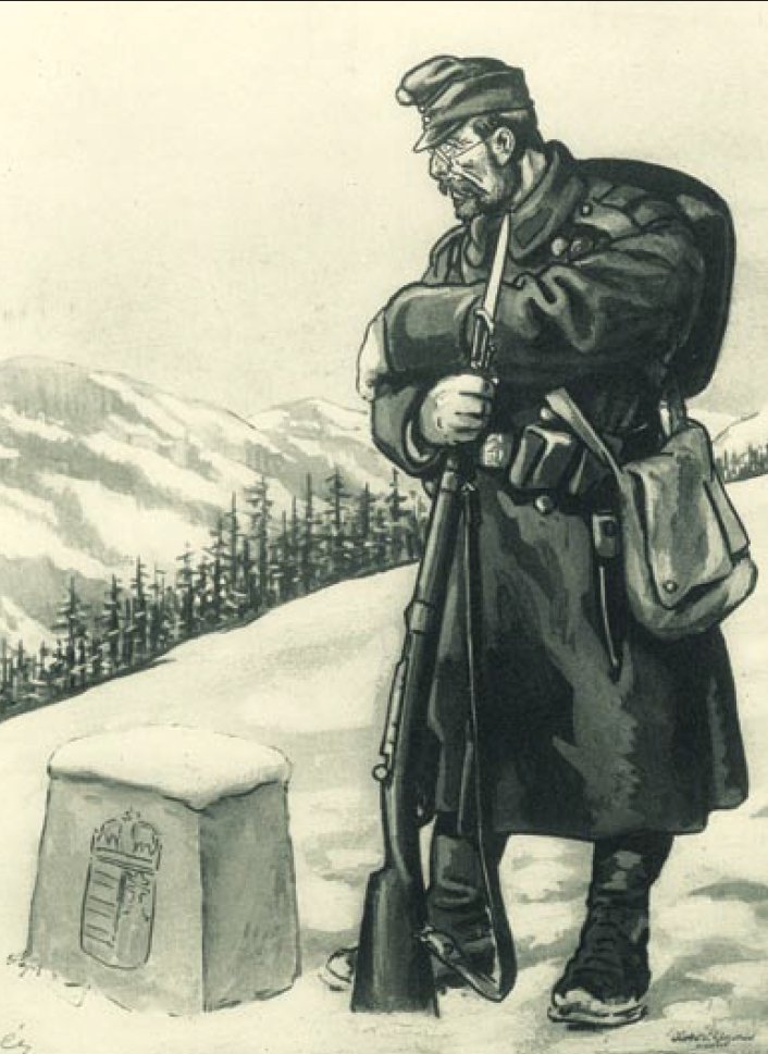A sentinela húngara de Dezso Ber