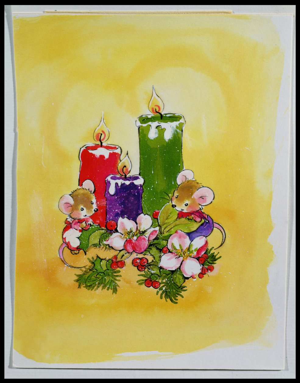 Ratos com velas de Diane Matthes